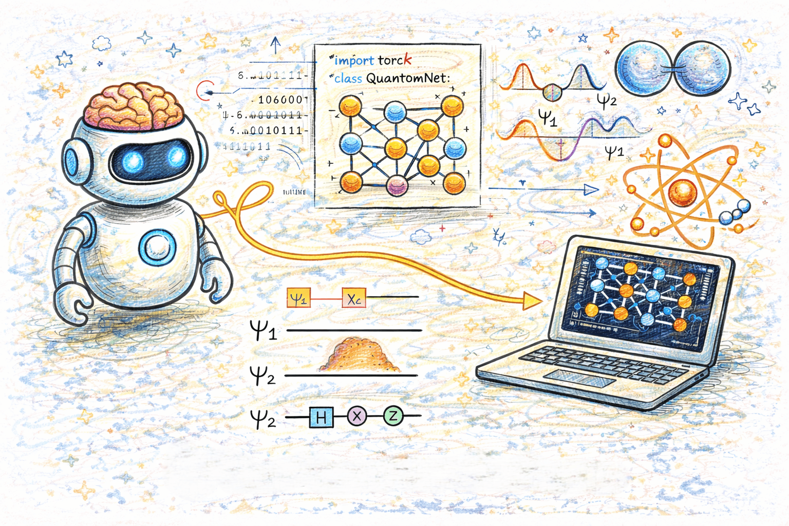 AI for Quantum Mechanics & Quantum Computing