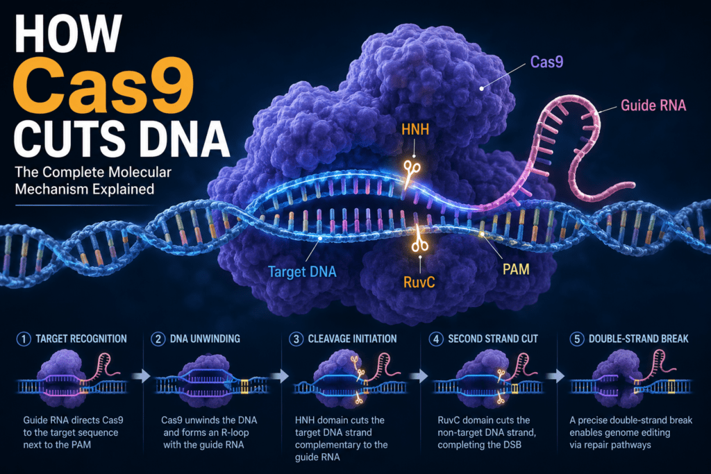 How Cas9 Cuts DNA: The Complete Molecular Mechanism Explained
